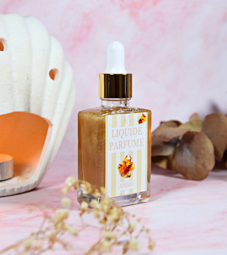 Liquide parfumé ambre