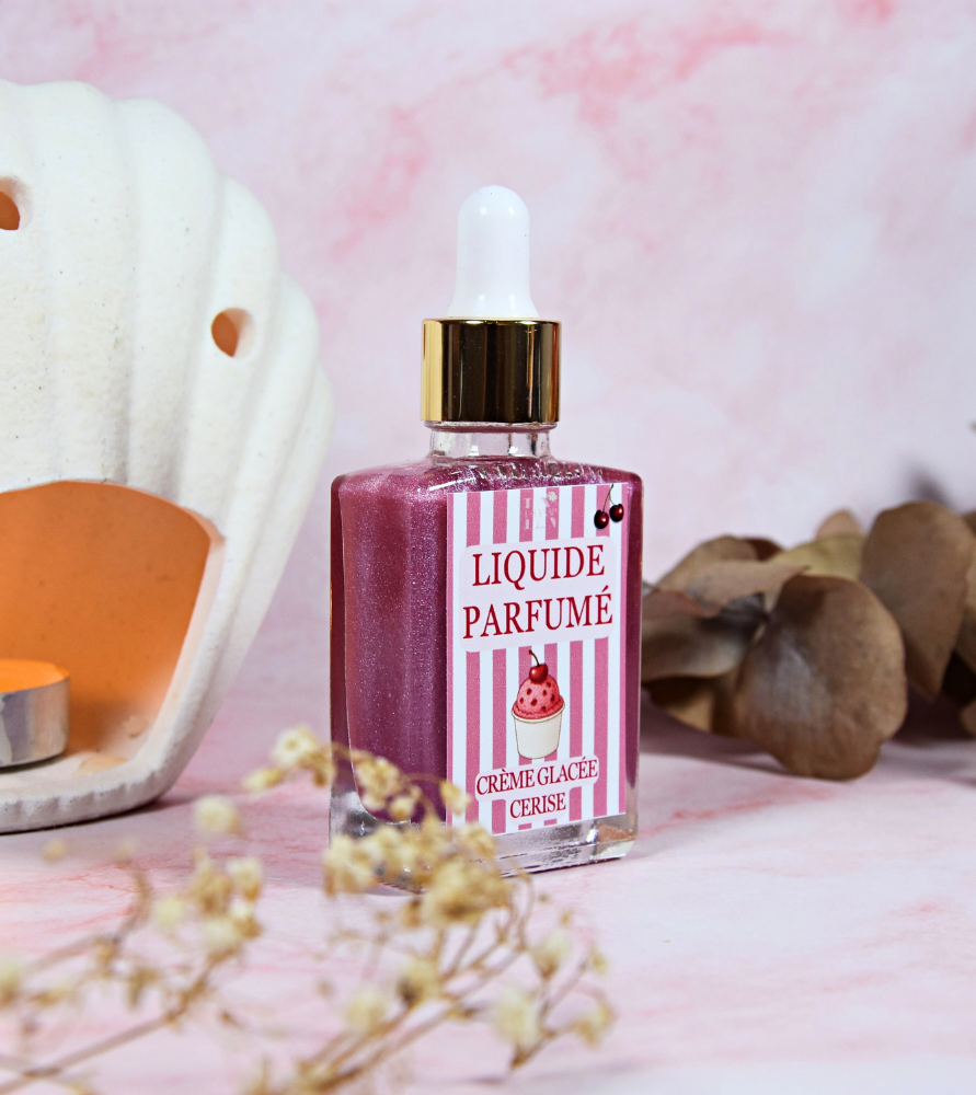 Liquide parfumé crème glacée cerise
