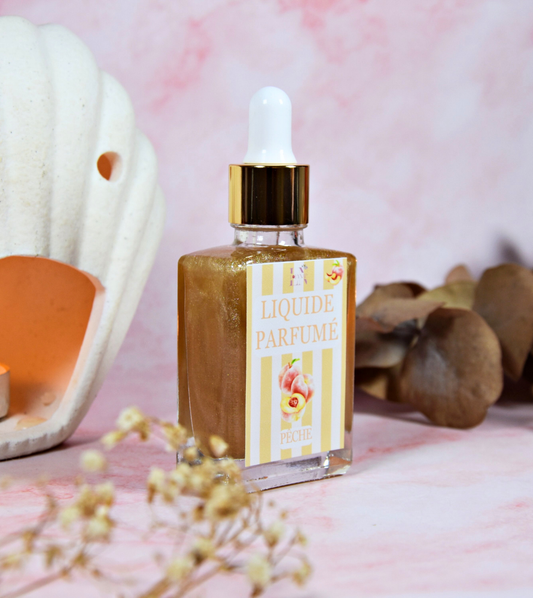 Liquide parfumé pêche