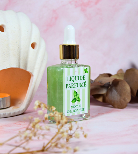 Liquide parfumé menthe chlorophylle