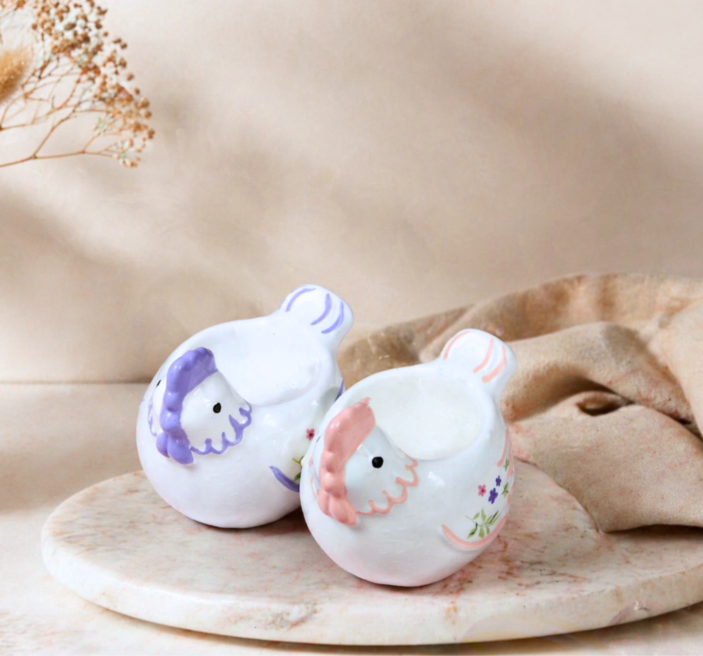 Lot de 2 coquetiers