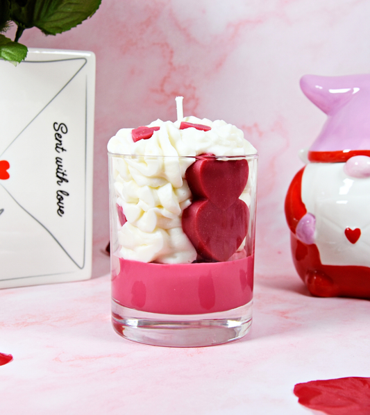 Bougie "L'hymne à l'amour" parfum Cerise noire