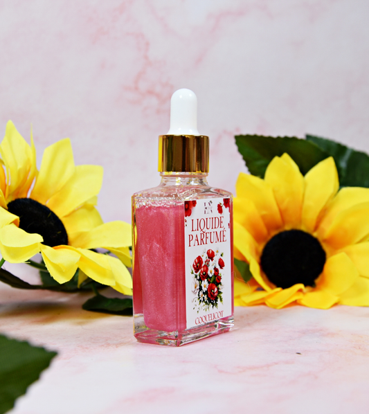 Liquide parfumé au coquelicot