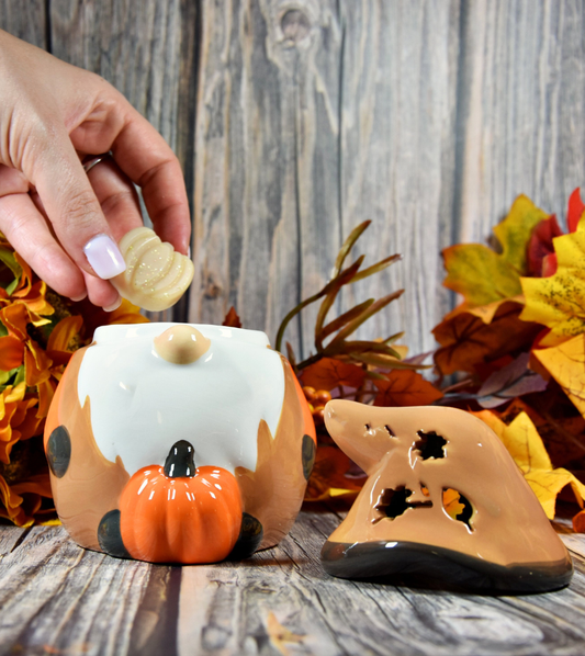 Brûle-parfum "Gnome automnal"