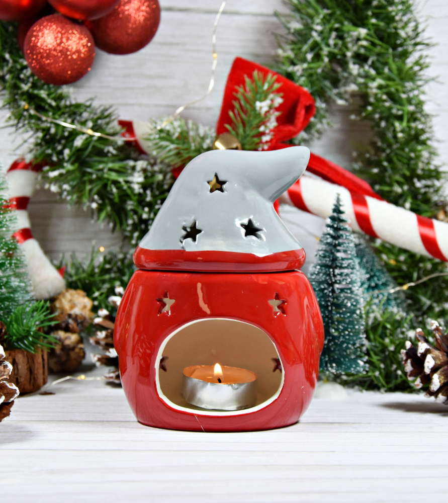Brûle-parfum "Gnome de Noël"