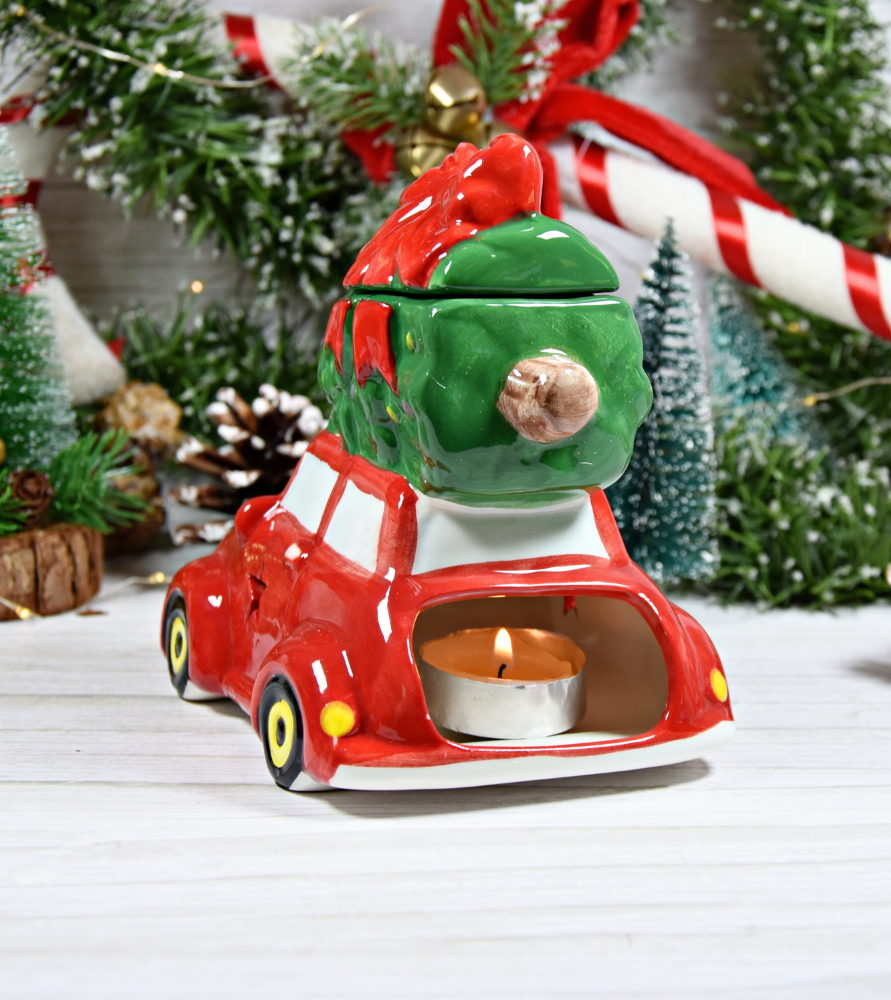 Brûle-parfum "Christmas car"