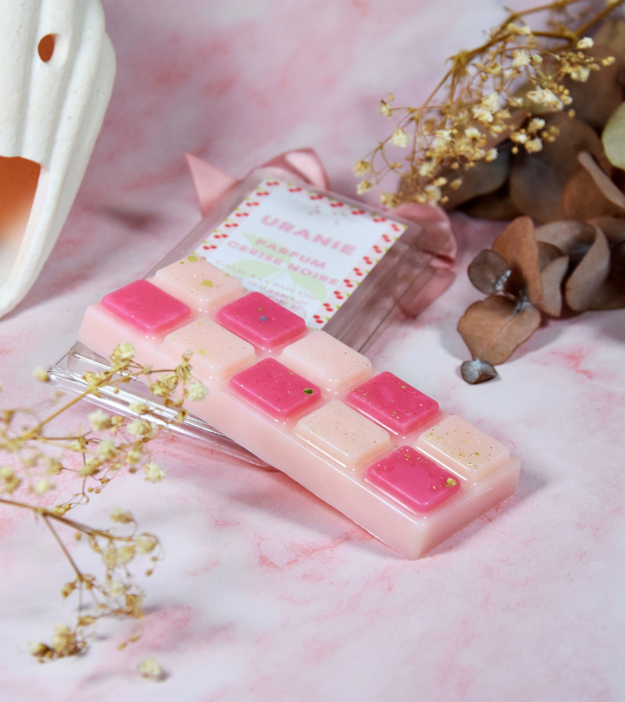 Tablette "Uranie" parfum cerise noire