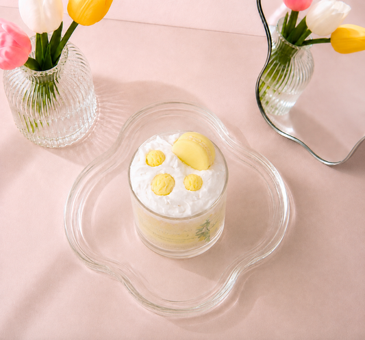 Bougie "La glace au citron" parfum citron meringué
