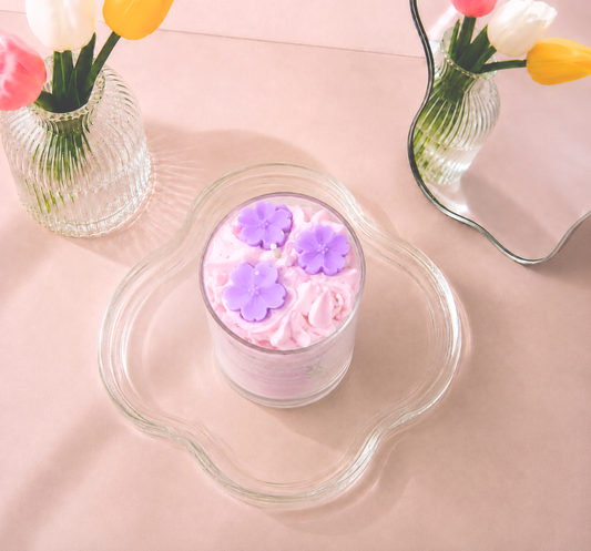 Bougie "Le pouvoir des fleurs" parfum fleur de cerisier