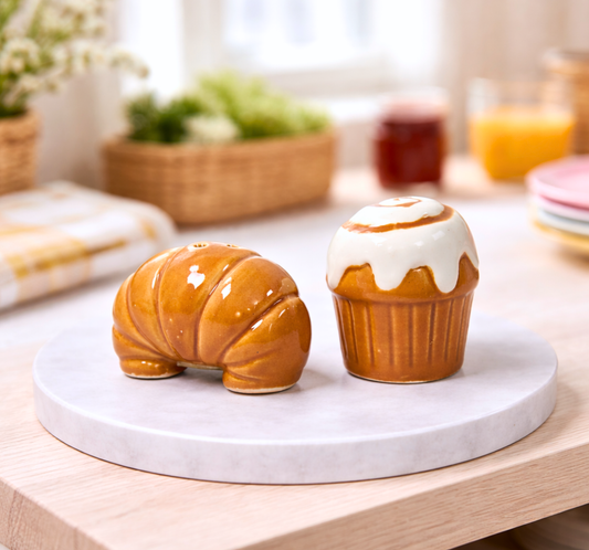 Lot salière & poivrière "Brunch gourmand"