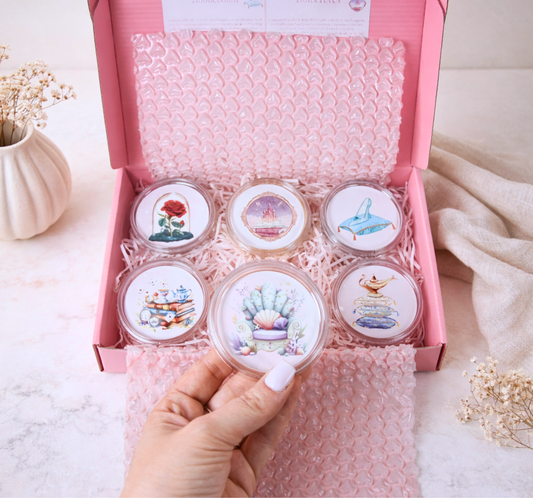 Coffret fondants The magic land pour brûle-parfum - cire d'olive végétale faite main - Lolynap
