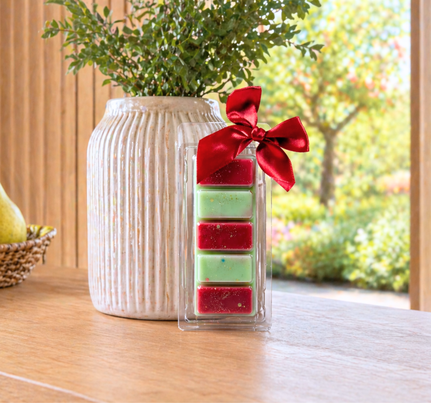 Tablette parfumée pastèque et melon - ambiance fruitée et légère - idée cadeau - Lolynap