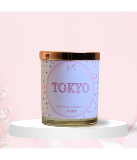 Bougie "Tokyo" parfum fleur de cerisier
