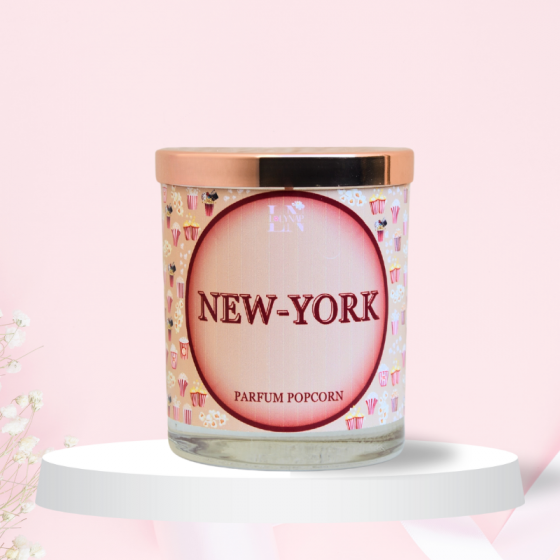 Bougie "New-York" parfum popcorn