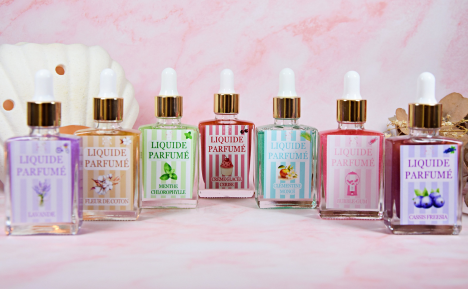 Les liquides parfumés