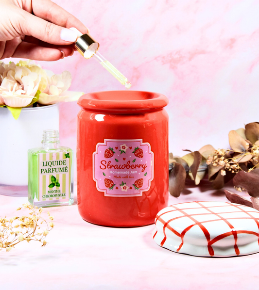 Brûle-parfum "Confiture de fraises"
