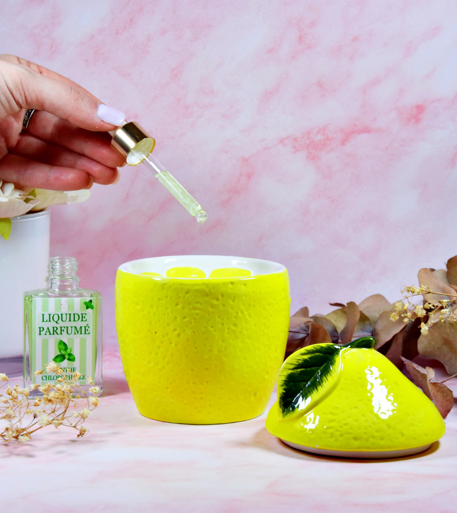 Brûle-parfum citron