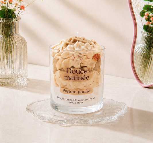 Bougie "Douce matinée" parfum gaufre