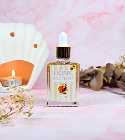 Liquide parfumé ambre