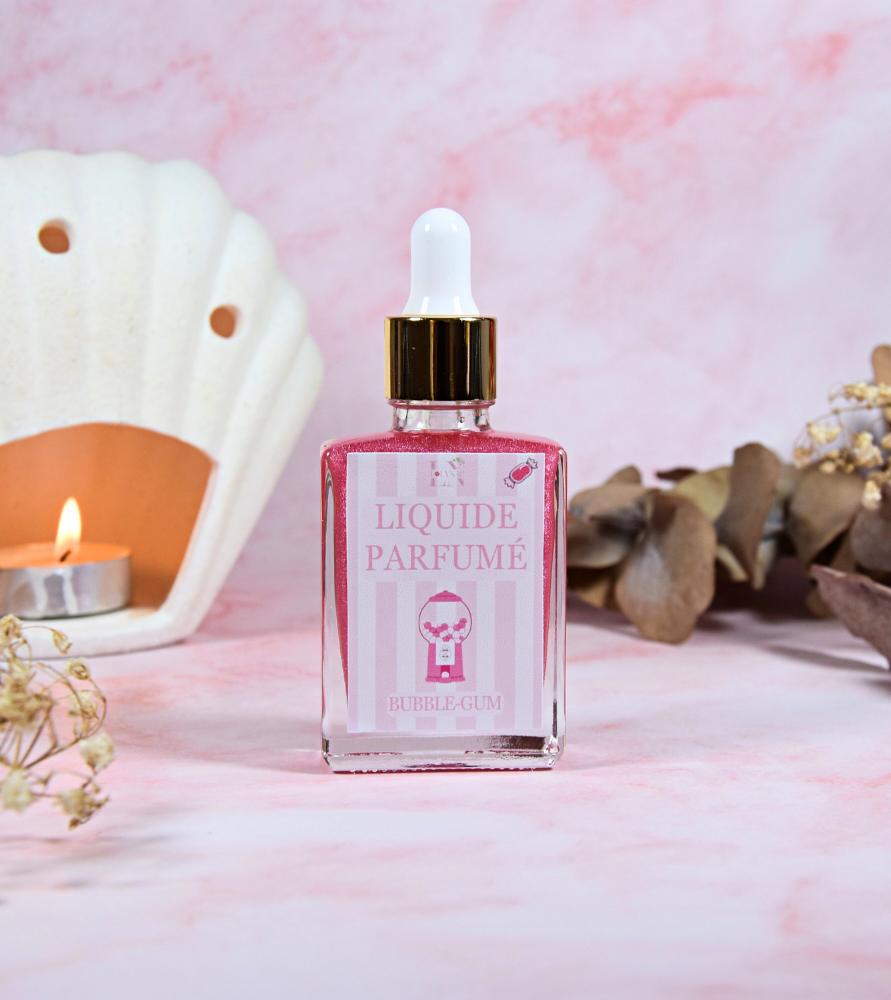 Liquide parfumé bubble-gum