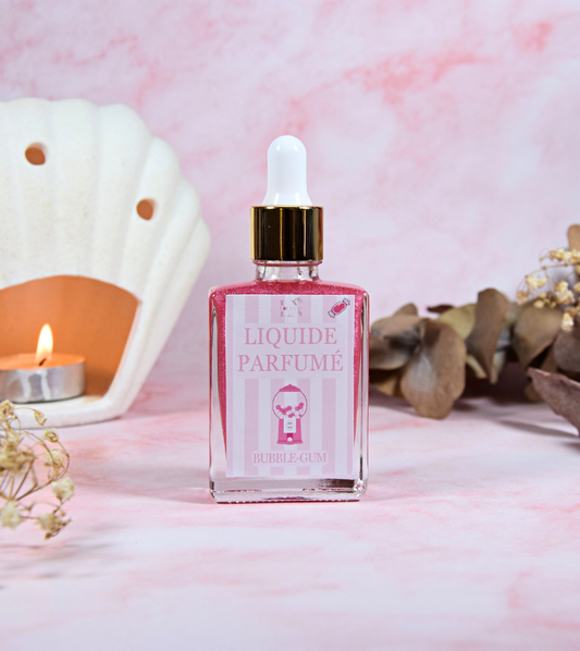 Liquide parfumé bubble-gum