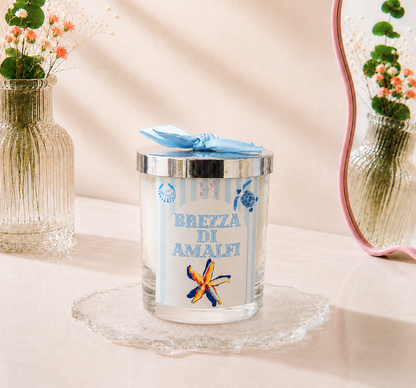 Bougie "Brezza di Amalfi" parfum fleur des îles