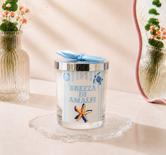 Bougie "Brezza di Amalfi" parfum fleur des îles