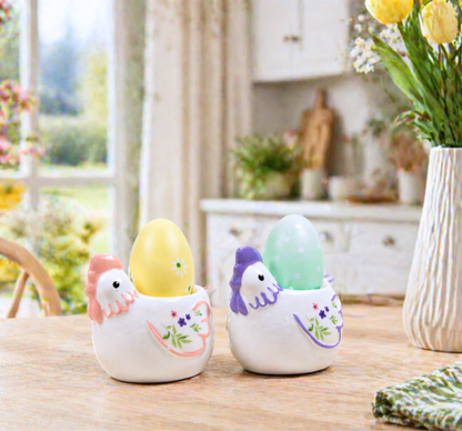 Lot de 2 coquetiers