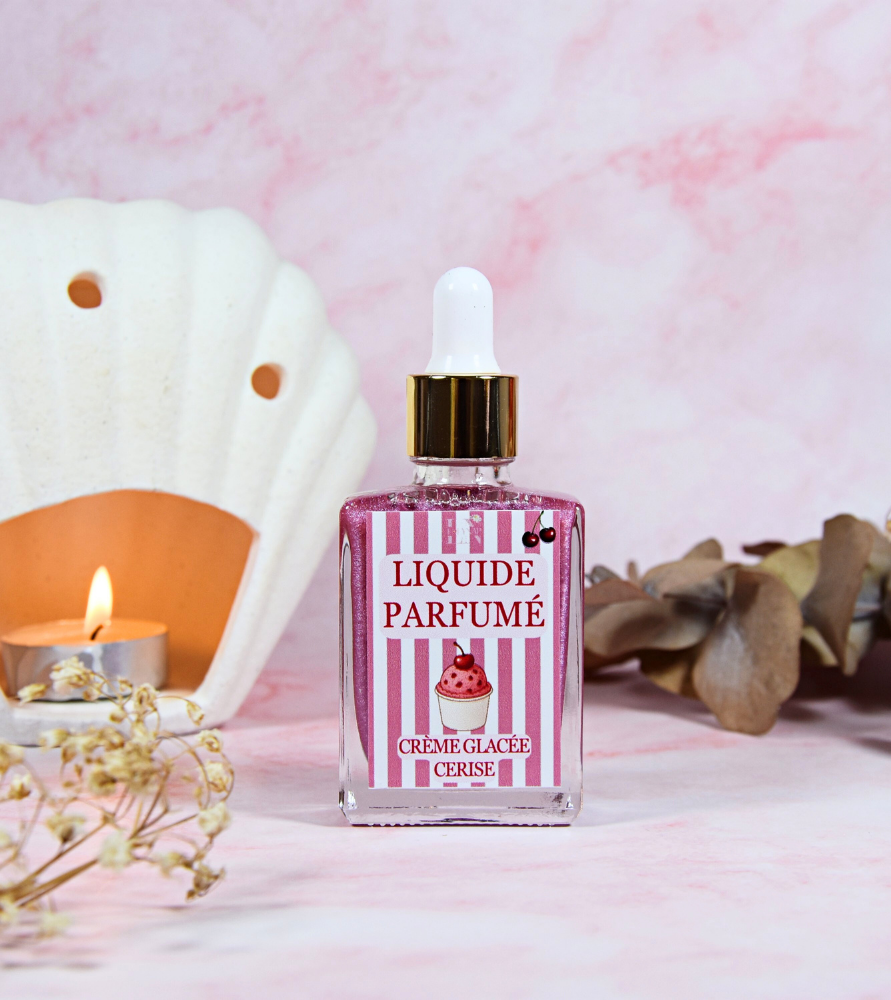 Liquide parfumé crème glacée cerise