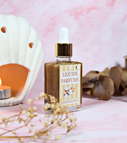 Liquide parfumé fleur de coton