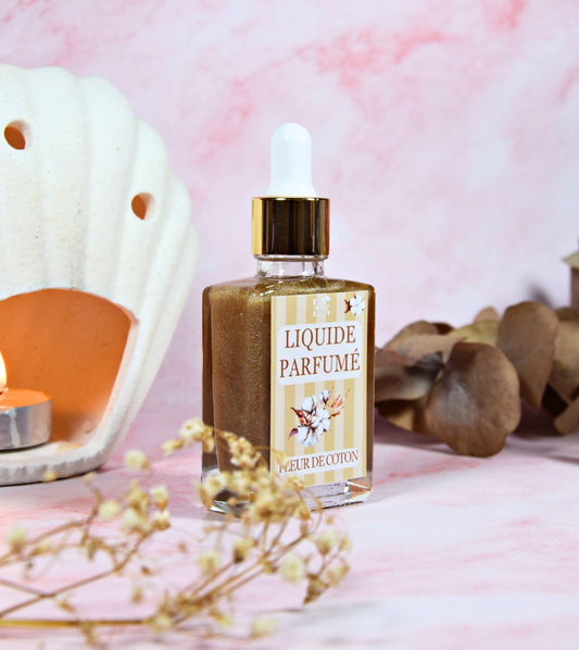 Liquide parfumé fleur de coton