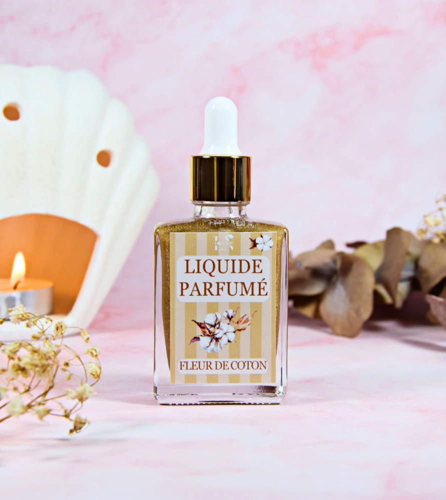 Liquide parfumé fleur de coton