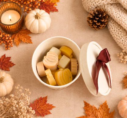 Pot "Comme un matin d'automne" parfum Citrouille blanche ambrée