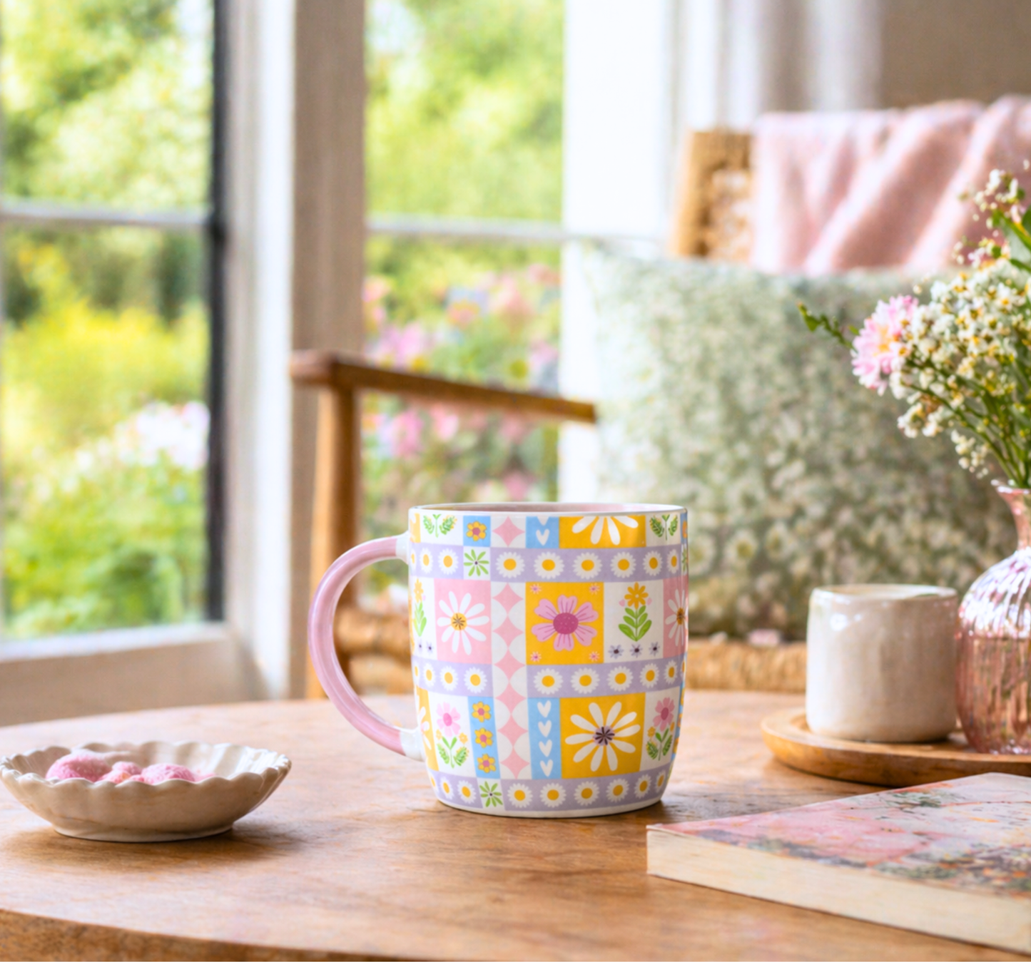 Tasse fleurie
