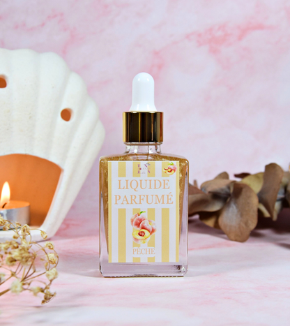 Liquide parfumé pêche