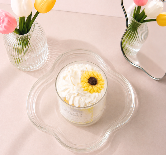 Bougie "L'île aux mimosas" parfum mimosa