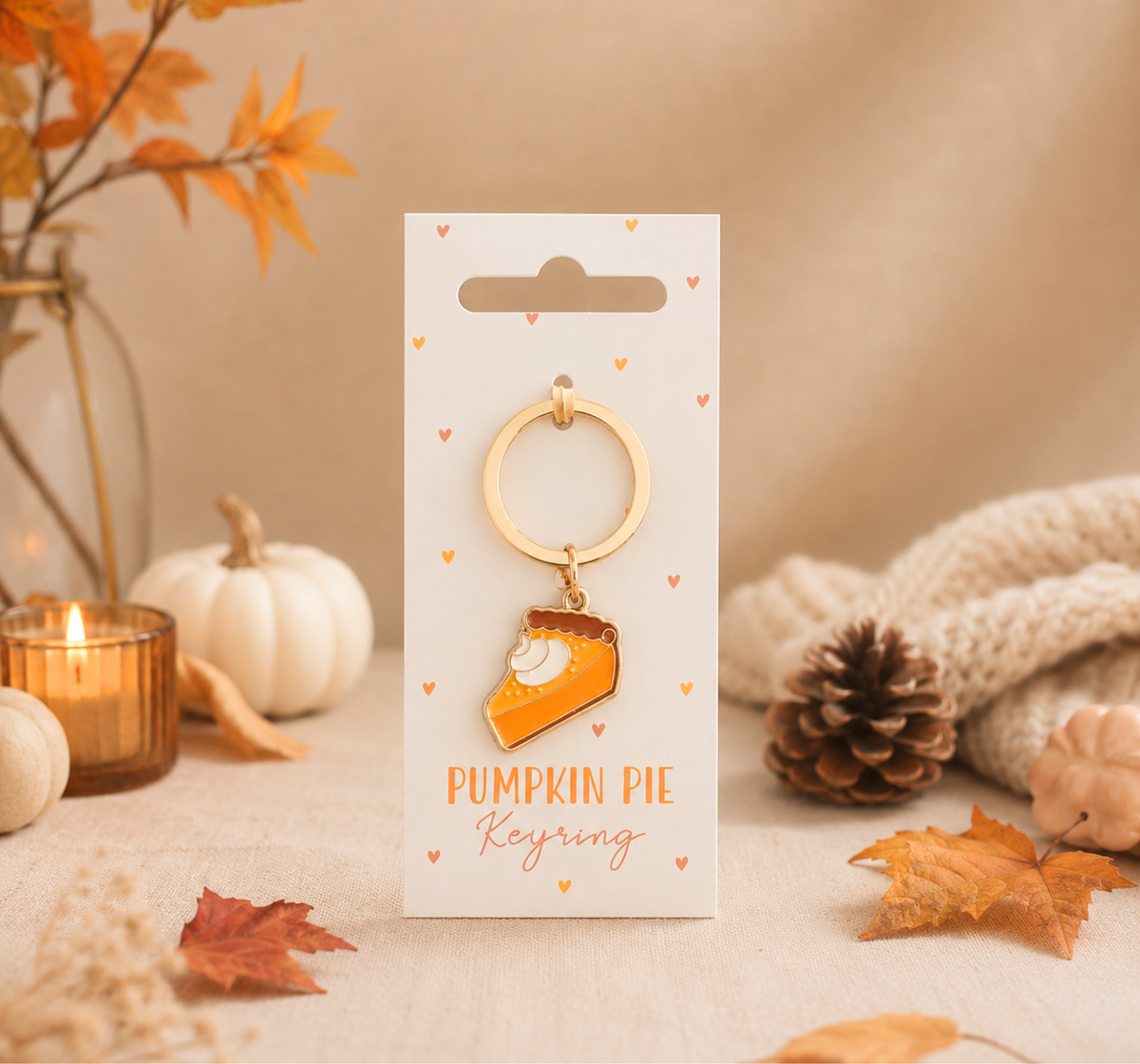 Porte-clé Pumpkin Pie