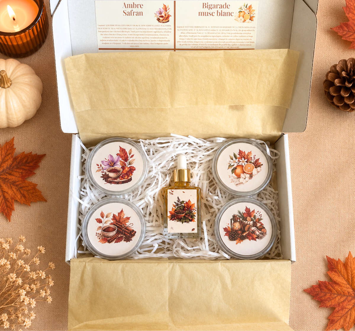 Coffret "Les trésors d'automne"