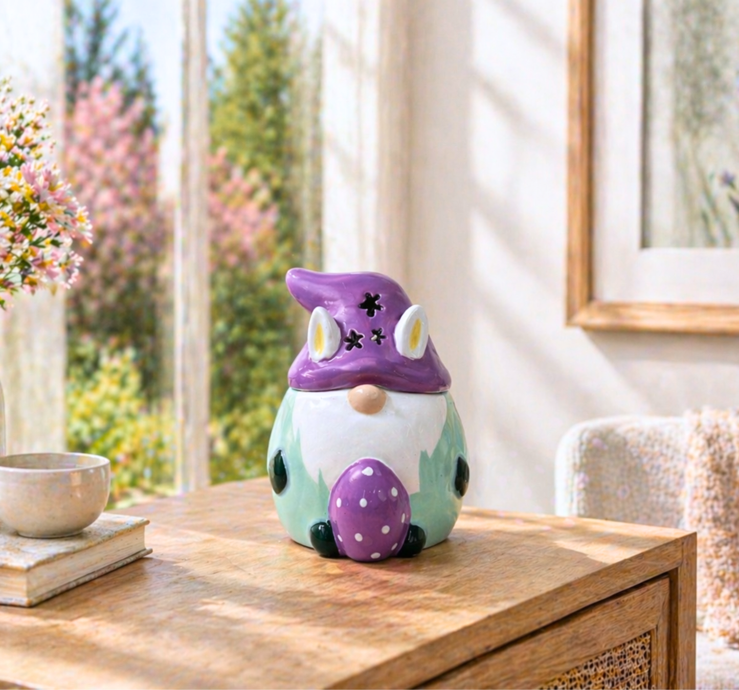 Brûle-parfum Gnome de Pâques