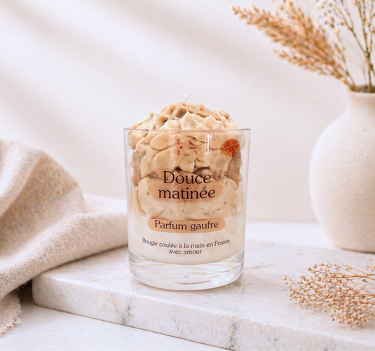Bougie "Douce matinée" parfum gaufre