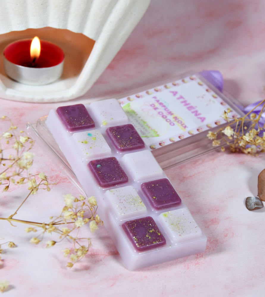 Tablette "Athéna" parfum noix de coco