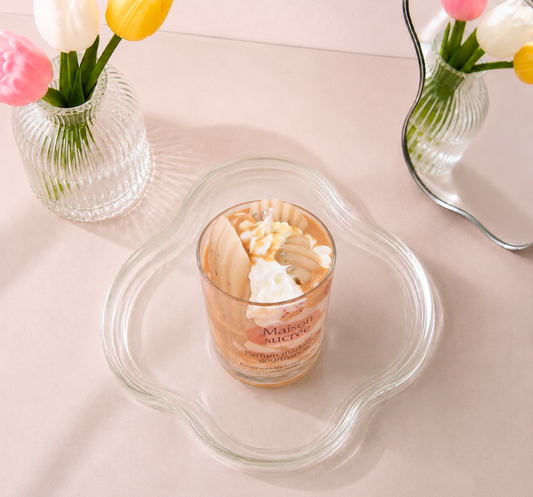 Bougie "Maison sucrée" parfum madeleine gourmande