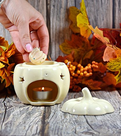 Brûle-parfum citrouille "autumn magic"