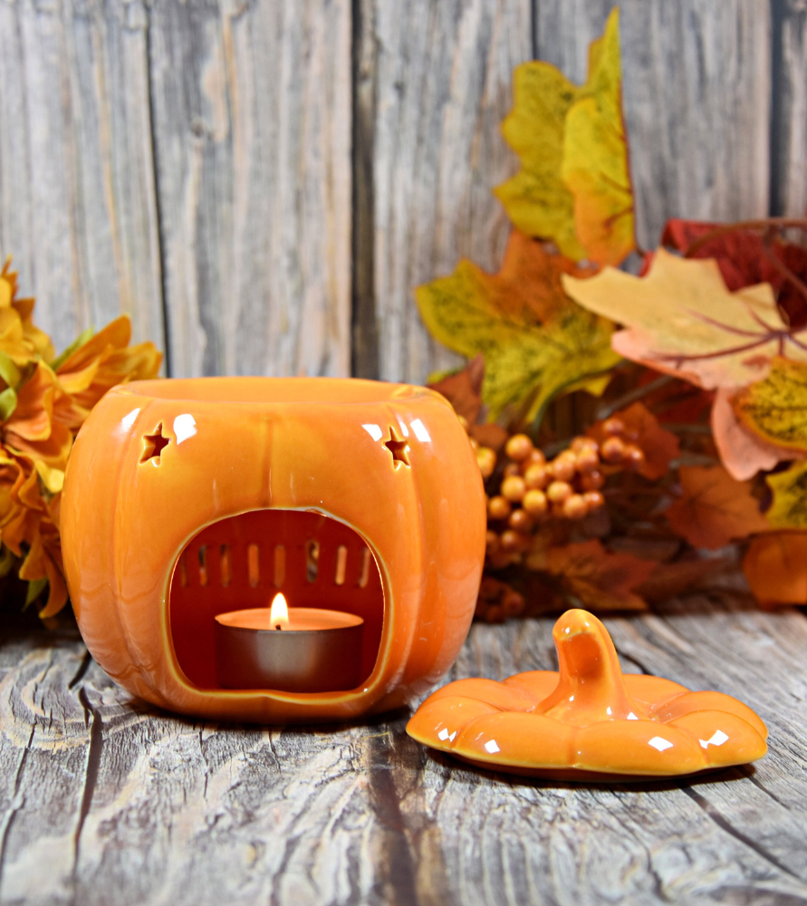 Brûle-parfum citrouille "Hello autumn"