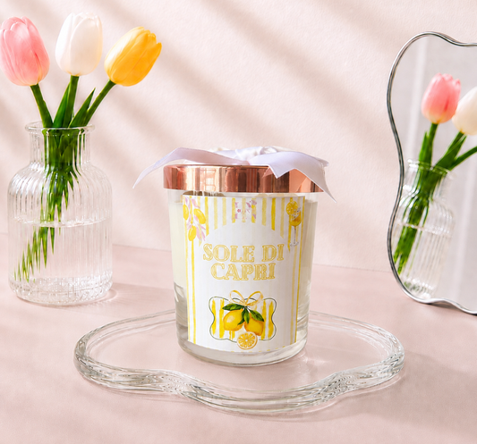 Bougie "Sole di Capri" parfum mangue papaye