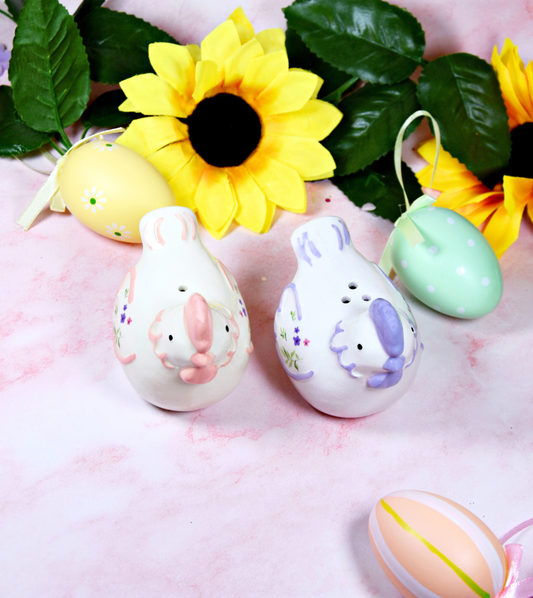 Lot salière & poivrière Pâques