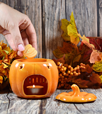 Brûle-parfum citrouille "Hello autumn"