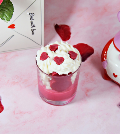 Bougie "L'hymne à l'amour" parfum Cerise noire