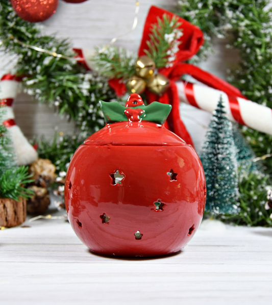 Brûle-parfum "Boule de Noël"