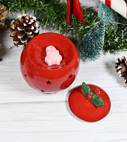 Brûle-parfum "Boule de Noël"